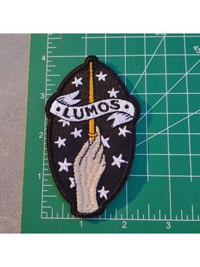 2/$10 Wand Lumos Embroidered Patch